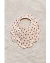 Bamboom Bib - Peach Blossom - Bamboo and Organic Cotton Snap Bibs