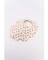 Bamboom Bib - Peach Blossom - Bamboo and Organic Cotton Snap Bibs
