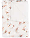 Bamboom Blanket for Bed 140x100 cm - Butterfly - Bamboo and Terry Blanket