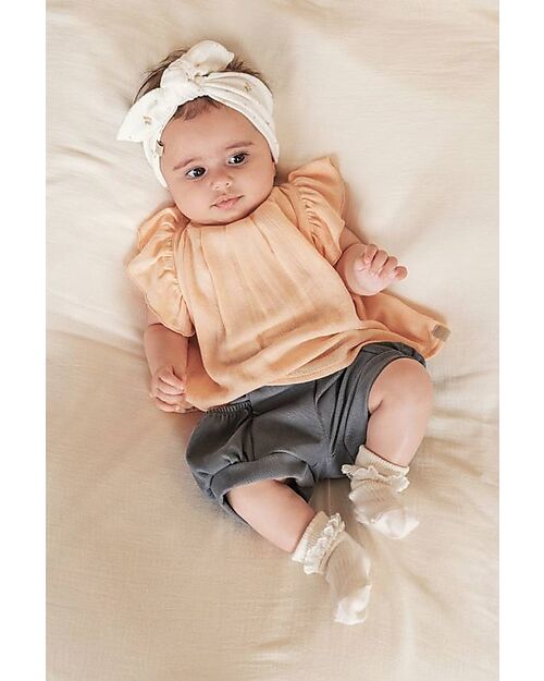 Bamboom Blouse Shirt - Peach - Bamboo - Cotton Bluse