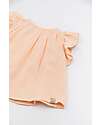 Bamboom Blouse Shirt - Peach - Bamboo - Cotton Bluse