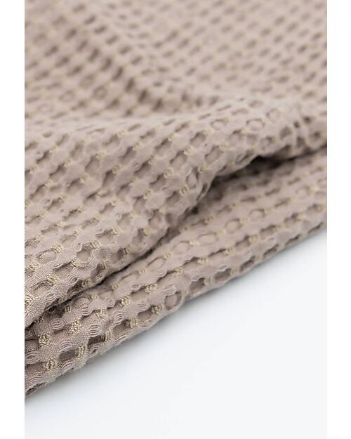 Bamboom Clinical Blanket for Newborns - 75x100 cm - Embossed - Dark Sand - Bamboo and Organic Cotton Blanket