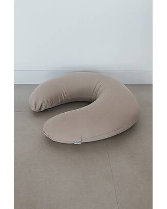Bamboom Combi-Cosy Compacy Maternity &Feeding Pillow - Sand - Bamboo Viscose and Organic Cotton - 95x22 cm Breastfeeding Pillows