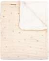 Bamboom Crib Blanket 100x150 + Plush Side - Animal Friends - in Bamboo Viscose and Organic Cotton Blanket