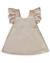Bamboom Dungaree Dress - Sand - Bamboo - Cotton Dresses_
