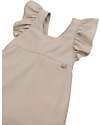 Bamboom Dungaree Dress - Sand - Bamboo - Cotton Dresses_