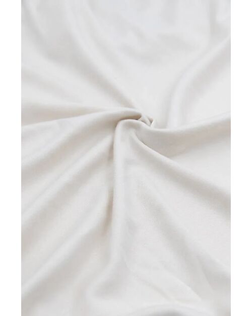 Bamboom Fitted Sheet + Mattress Cover for Crib - 2 Pieces - 80 x 40 cm - Tulips - 100% Organic Bamboo Cradle Bed Linen