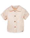 Bamboom Flower Collar Shirt - Square Girl - Bamboo - Cotton Shirts And Blouses