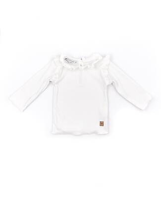 Bamboom Frou Frou Long Sleeves Shirt - Offwhite - Bamboo and Organic Cotton Long Sleeves Tops