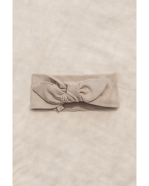 Bamboom Headband with Knot - Sand - Bamboo and Organic Cotton Hair Accessories