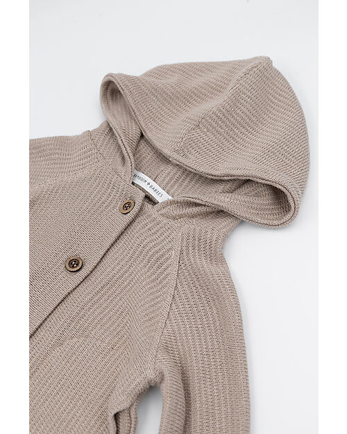 BAMBU offers Cardigan, organic bamboo-cotton fabric, undyed super soft & comfortable