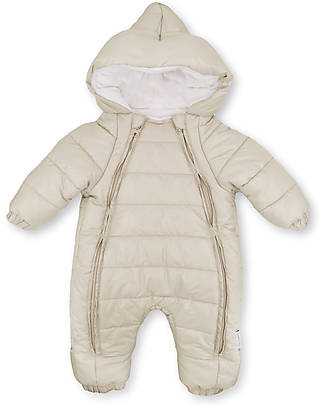 Bamboom Hooded Snowsuit TOG 4.5 - Ivory - Natural Bamboo Snowsuits