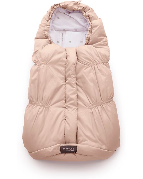 Bamboom Igloo Mini Spring Bag - Water Pink - TOG. 2 - Natural Bamboo - Egg and Pram Footmuffs