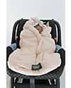 Bamboom Igloo Mini Spring Bag - Water Pink - TOG. 2 - Natural Bamboo - Egg and Pram Footmuffs