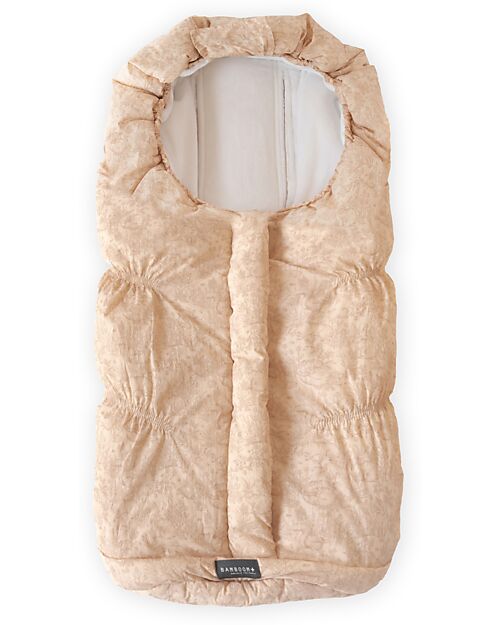 Bamboom Igloo Mini Winter Bag For Carrycot - Blush - TOG 4.5 - Natural Bamboo Interior Footmuffs