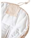 Bamboom Igloo Mini Winter Bag For Carrycot - Blush - TOG 4.5 - Natural Bamboo Interior Footmuffs