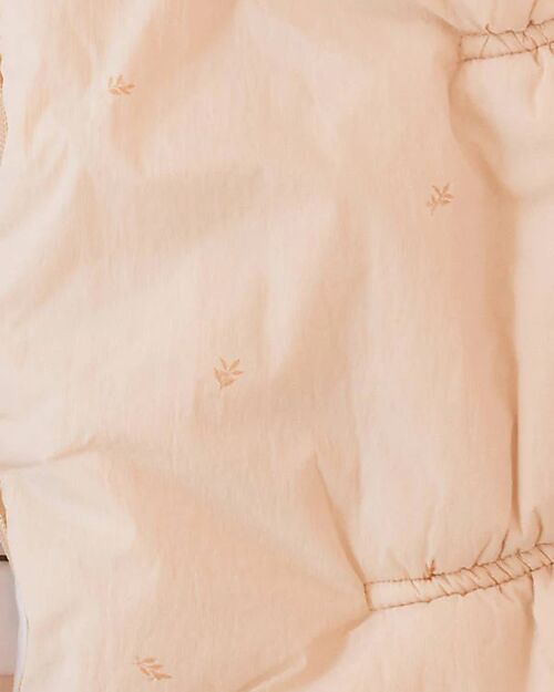 Bamboom Igloo Mini Winter Bag For Carrycot - Blush - TOG 4.5 - Natural Bamboo Interior Footmuffs