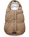 Bamboom Igloo Mini Winter Bag For Carrycot - Camel Dots - TOG 4,5 - Natural Bamboo Interior Footmuffs