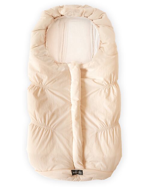 Bamboom Igloo Mini Winter Bag For Carrycot - Pastel Pink - TOG 4.5 - Natural Bamboo Interior Footmuffs