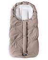 Bamboom Igloo Mini Winter Bag For Carrycot - Warm Sand - TOG 4.5 - Natural Bamboo Interior Footmuffs