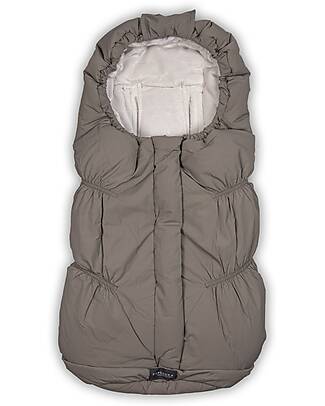 Bamboom Igloo Mini Winter Bag for Carrycot-Wet Grey - Igloo Mini - TOG 4.5 Footmuffs