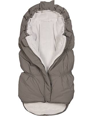 Bamboom Igloo Mini Winter Bag for Carrycot-Wet Grey - Igloo Mini - TOG 4.5 Footmuffs