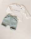 Bamboom Jeans Shorts - Acqua Grey - Bamboo - Cotton Shorts