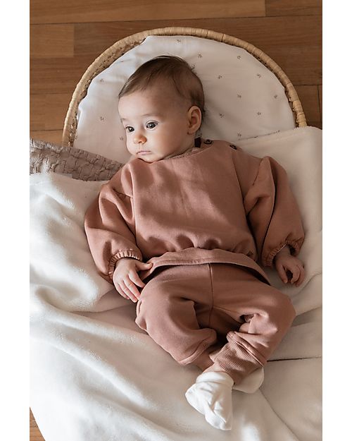 Bamboom Jogging Suit Shorts - Dark Pink - Cotton and Bamboo Oeko-Tex Certified Trousers