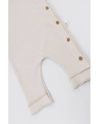Bamboom Kimono Pure Playsuit - Off White - Bamboo and Organic Cotton Babygrows
