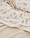 Bamboom Lenzuolo per lettino 110x140cm, con Federa - Orso Bed Sheets and Pillow Cases