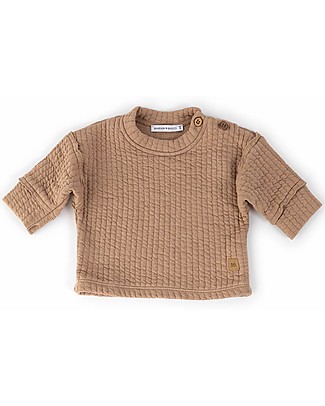 Bamboom Long Sleeved Shirt - Camel - Bamboo and Cotton Jumpers
