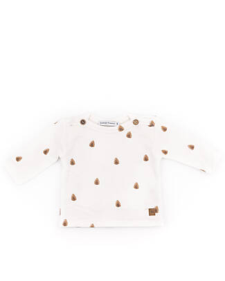 Bamboom Long Sleeves Shirt - Pine Cone - Bamboo and Organic Cotton T-shirts
