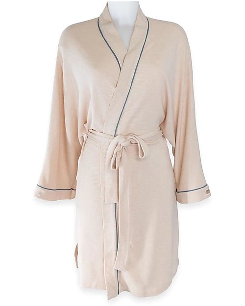 Bamboom Maternity Robe - Nude Pink- Organic Bamboo Oeko-Tex Certified Robes