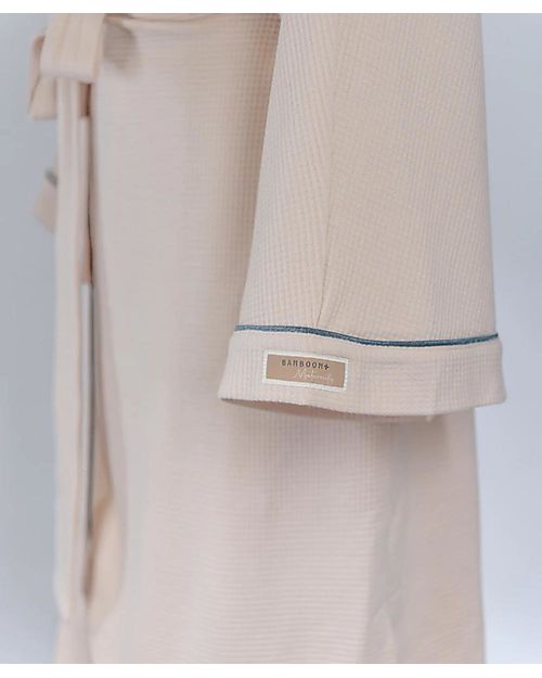 Bamboom Maternity Robe - Nude Pink- Organic Bamboo Oeko-Tex Certified Robes