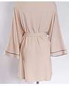 Bamboom Maternity Robe - Nude Pink- Organic Bamboo Oeko-Tex Certified Robes