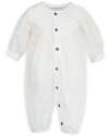 Bamboom Newborn Jumpsuit - Offwhite - Bamboo - Cotton Babygrows