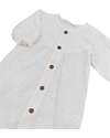 Bamboom Newborn Jumpsuit - Offwhite - Bamboo - Cotton Babygrows