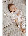 Bamboom One-Piece Jumpsuit - Ivory - Velvet Babygrows