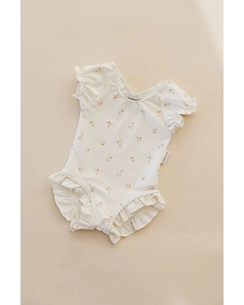 Bamboom One-piece swimsuit - Roseship - with ruffles - UV50+ Swimsuits