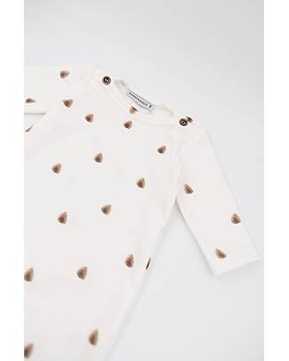 Bamboom Overall - Pine Cone - Bamboo and Organic Cotton Babygrows