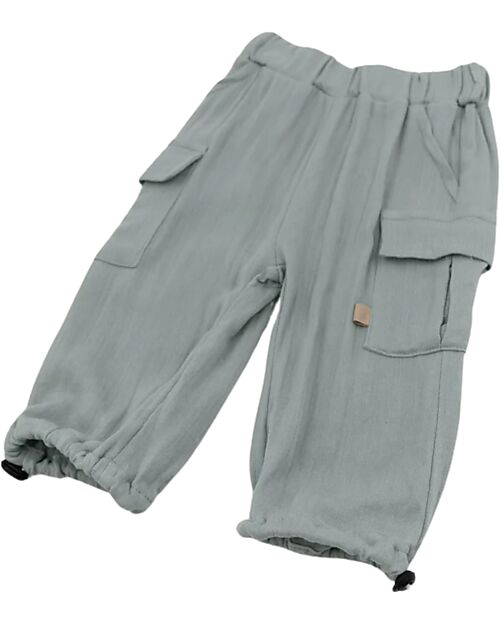 Bamboom Pant - Acqua Grey - Bamboo - Cotton Trousers