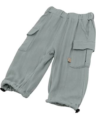 Bamboom Pant - Acqua Grey - Bamboo - Cotton Trousers