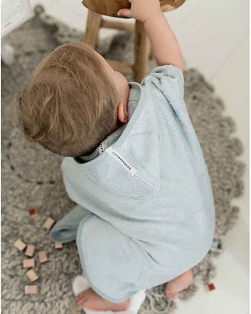 Bamboom Poncho Bathcape, Grey - 100% bamboo Towels And Flannels