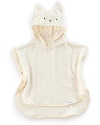Bamboom Poncho for Bath - Cream -100% Bamboo Oeko-Tex Certified Towels And Flannels