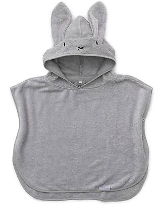Bamboom Poncho for Bath - Grey -100% Bamboo Oeko-Tex Certified Towels And Flannels