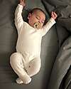 Bamboom Pure Feet Onesie - Cream - Stretch Organic Bamboo Babygrows