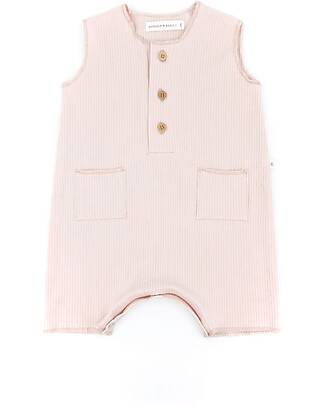 Bamboom Pure Romper Body - Pink - Bamboo and Organic Cotton Short Rompers