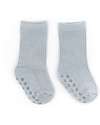 Bamboom Ribbed Grippy Socks - Light Blue - Bamboo Antislip Socks