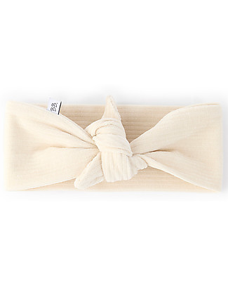 Bamboom Ribbed Headband - Milk White - Bamboo Hair Accessories