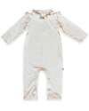 Bamboom Ribbed Jumpsuit - Petals - Bamboo - Cotton Babygrows